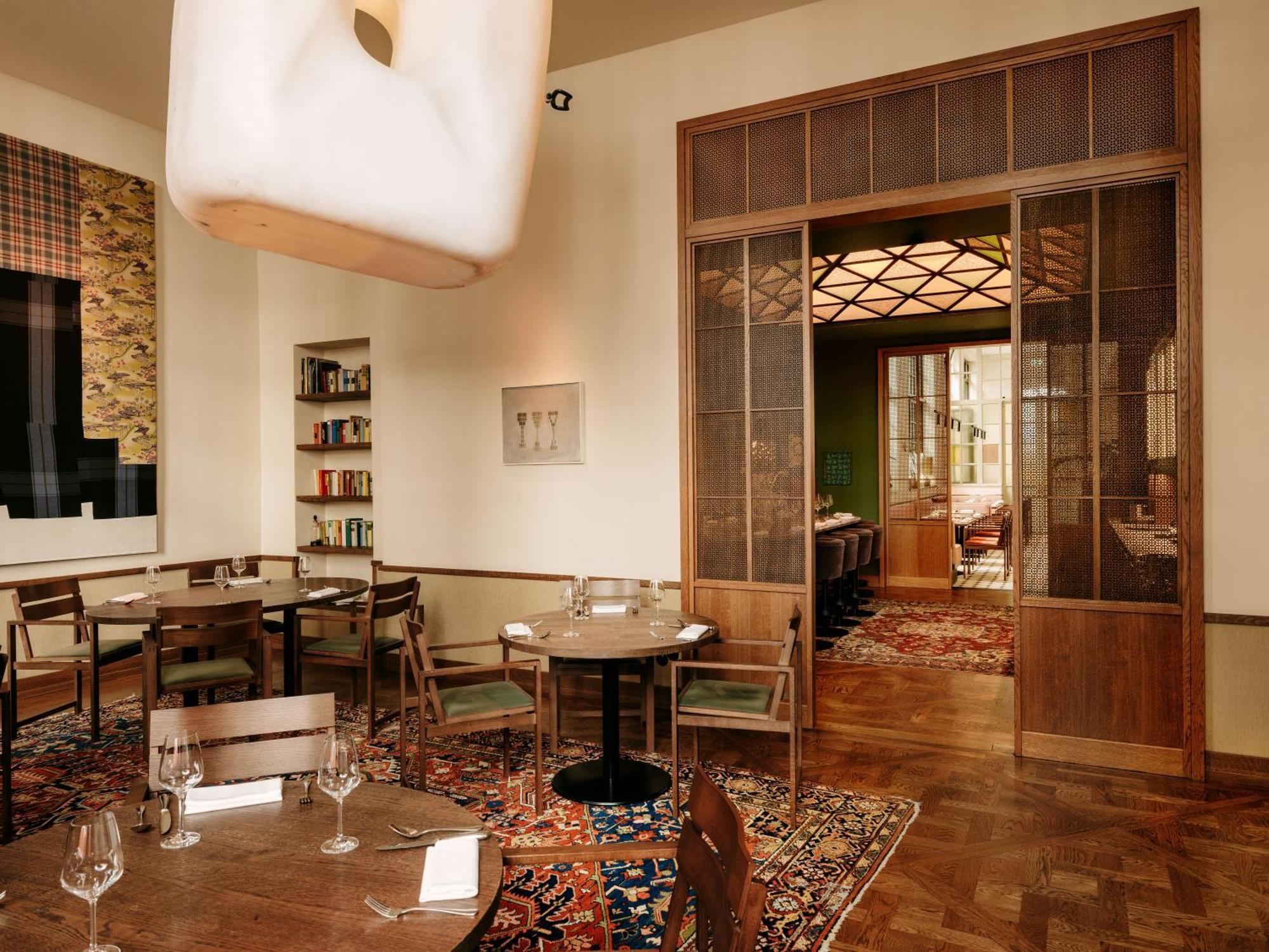 Boutique Hotel Chateau Royal Berlin Exterior foto Interior of the restaurant